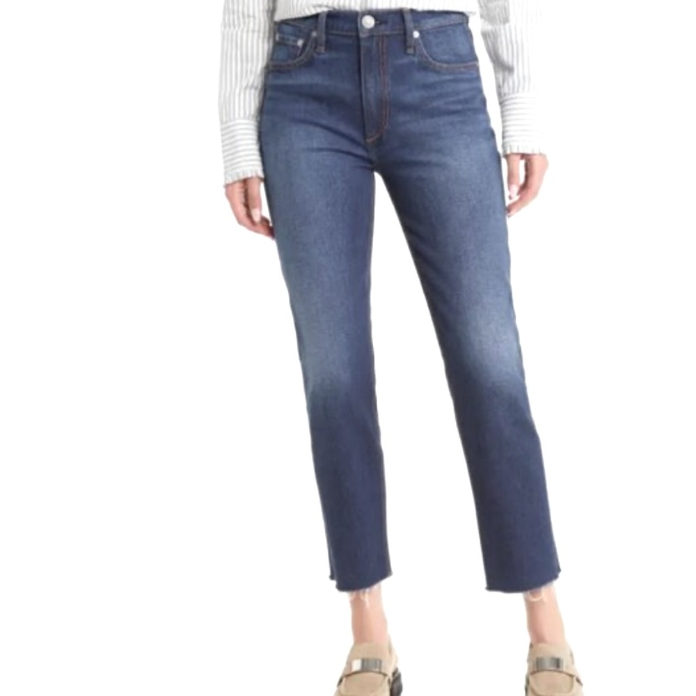 Rag & Bone Wren High Rise Slim Straight Jeans Sz 27